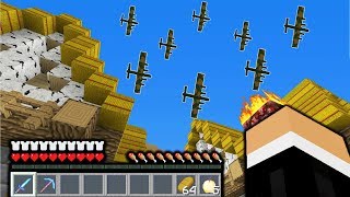 Bomber Planes In The Sky! (Counter Attack)  | Minecraft WAR #47
