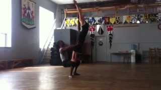 Illuminair Entertainment- duo hand balancing