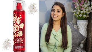 BATH AND BODY WORKS | JAPANESE CHERRY BLOSSOM MIST | VANISHA SINGH |