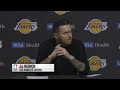 jj redick reacts to luka doncic s performance against the dallas mavericks full postgame interview