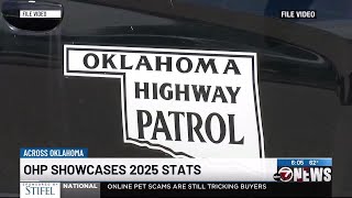 Oklahoma Highway Patrol reveals arrest, contact statistics for 2025