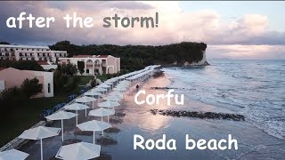 after the storm - Roda beach, Corfu