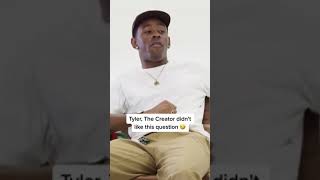 Tyler The Creator didn’t like this question 😂