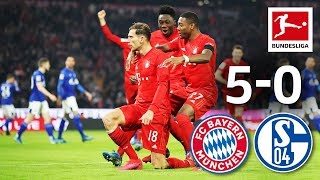 FC Bayern München vs. Schalke 04 I 5-0 I Lewandowski's Record & More
