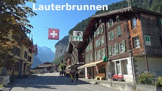 Lauterbrunnen in Berner Oberland, Switzerland