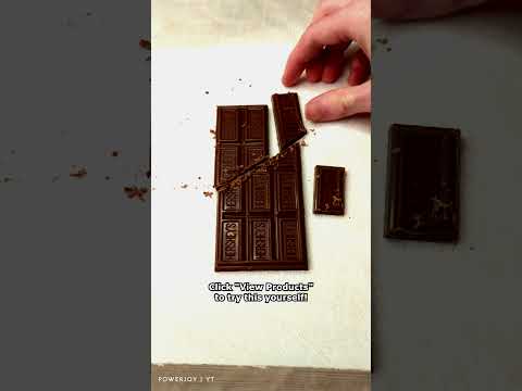 Infinite Chocolate Bar Experiment (Satisfying) - YouTube