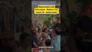 Aura mahalini ketika tradisi Pacitan di Bali