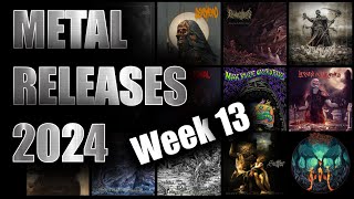 New Metal releases 2024 Week 13 (March 25th - 31st)