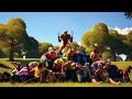 Fortnite - Wolverine Defeats All Characters & Deadpool Cameo (Cutscene)