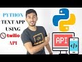 How to Create a Python Texting App Using Twilio API