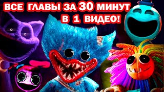 СПИДРАН ВСЕ ГЛАВЫ ПОППИ ПЛЕЙТАЙМ В 1 ВИДЕО! - Poppy Playtime Chapter 1-4 Speedrun