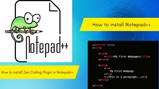 How to install Zen Coding Plugin in Notepad++ Bangla tutorial 2022