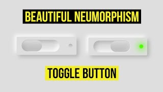 On/Off Toggle Switch Button With HTML/CSS (No JavaScript)