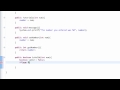 Intro to Java Programming 26 - isValid Method