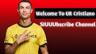 Cristiano Ronaldo Official Youtube Channel | UR C ristiano | Cristiano Ronaldo | Ronaldo Youtube