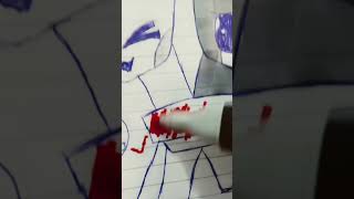 Pintando o Razzel e Dazzel (o borrado vermelho eu transformei em um coração) #dandysworld