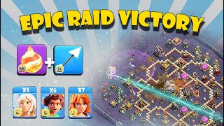 [Fireball, Arrow] Epic Raid Victory: Watch Me Destroy This Base, Clanwarrior, lethanhgaming