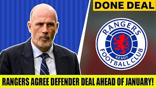 Rangers AGREE Defender Deal Ahead Of January!