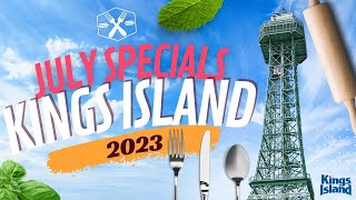 Kings Island   July 2023 Restaurant Specials