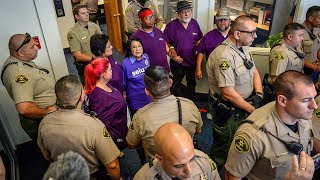 Labor activist Dolores Huerta, union leaders arrested during workers protest | Daily Blend