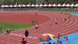 20160427113948 105學年度全國中等學校運動會田徑賽高中男組400公尺跨欄準决賽第1組 新北市新北高中張家陞 臺南市長榮高中劉建成 新北市海山高中謝孜謙 花蓮縣四維高中黃庭軒 進决賽。