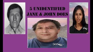 5 Unidentified Jane and John Does