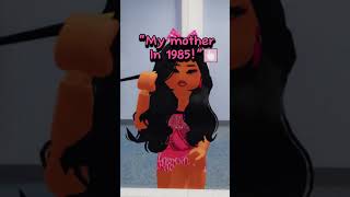 “My mom 1985!”(not real mother duh) #trend #roblox #berryavenue #edits #popular