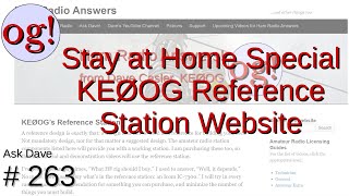 The KE0OG Reference Station Web Page (#263)