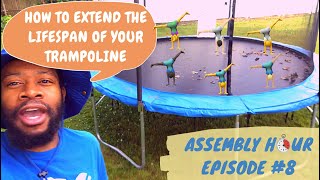 Skywalker 12 Foot Trampoline Assembly + Pro Tips To Preserve Your Trampoline | Assembly Hour #8