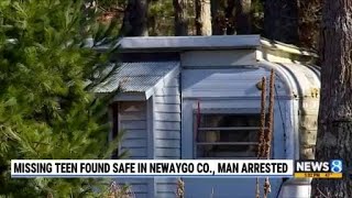 Missing teen found safe in Newaygo County, man arrested