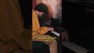 Zsigmond Gerlóczy a great new pianist! #piano #pianomusic #improvisation #shorts