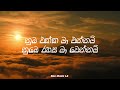 hith ochcham නුඹ එක්ක මා එන්නම් lashan herath lyric video