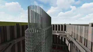 Bridge Construction Method_ 4D Animation