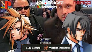 Ehrgeiz!: Cloud vs Vincent Valentine (with Michael Cole and Tazz on commentary... No I'm not cappin)