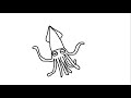 วาดหมึกกล้วย squid get started draw ep.4