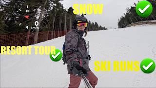 Skiing in Borovets February 2025 \u0026 Borovets Ski Resort Tour | GoPro Hero 13 Black