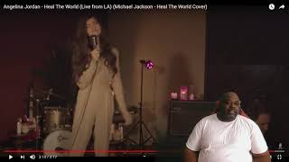 Angelina Jordan   Heal The World Live from LA Michael Jackson   Heal The World Cover Reaction