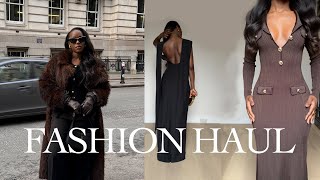 WINTER FASHION HAUL | STYLING