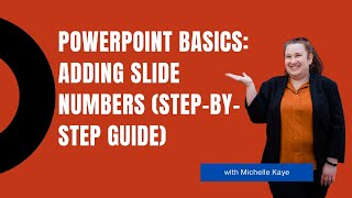 PowerPoint Basics: Adding Slide Numbers (Step-by-Step Guide)