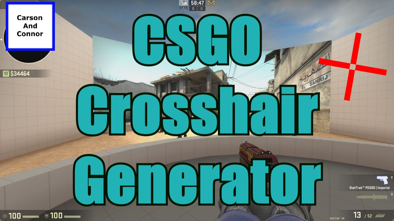 CSGO - Crosshair Generator Tutorial - YouTube