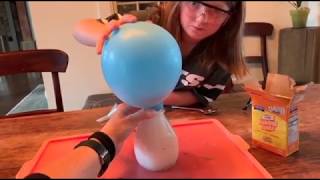 Easy Science Experiments for Kids: Blow up a Balloon with a Chemical Reaction