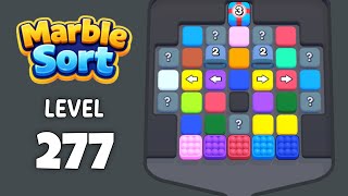 Marble Sort level 277 solution