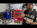 harbor freight sandblaster unboxing assembly first use