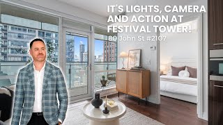 1 Bedroom And Den Property Tour at Festival Tower in Toronto | 80 John St