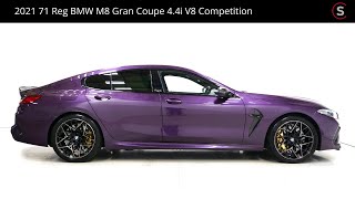 2021 71 Reg BMW M8 Gran Coupe 4.4i V8 Competition