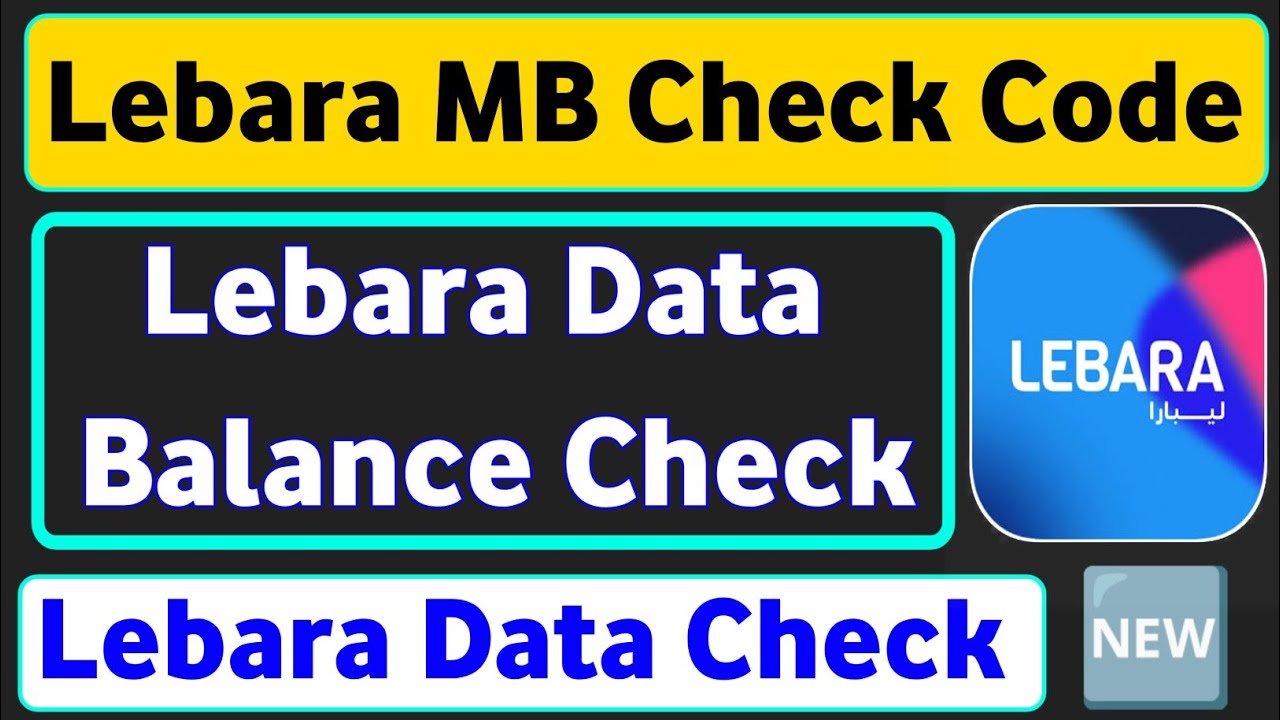 Lebara Mb Check Code Lebara Data Check How To Check Lebara Data
