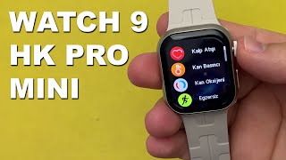 Watch 9 Pro Mini Akıllı Saat İncelemesi | Uygun Fiyatlı Şık ve Fonksiyonel