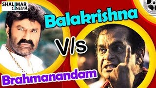 Balakrishna over action  vs Brahmanandam spoof