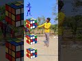 Rubik's to dancing frog,, joker,, girl vs alien 👽 magic vfx #vfx #shorts #viral