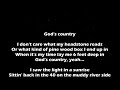 God's Country - Blake Shelton Lyrics